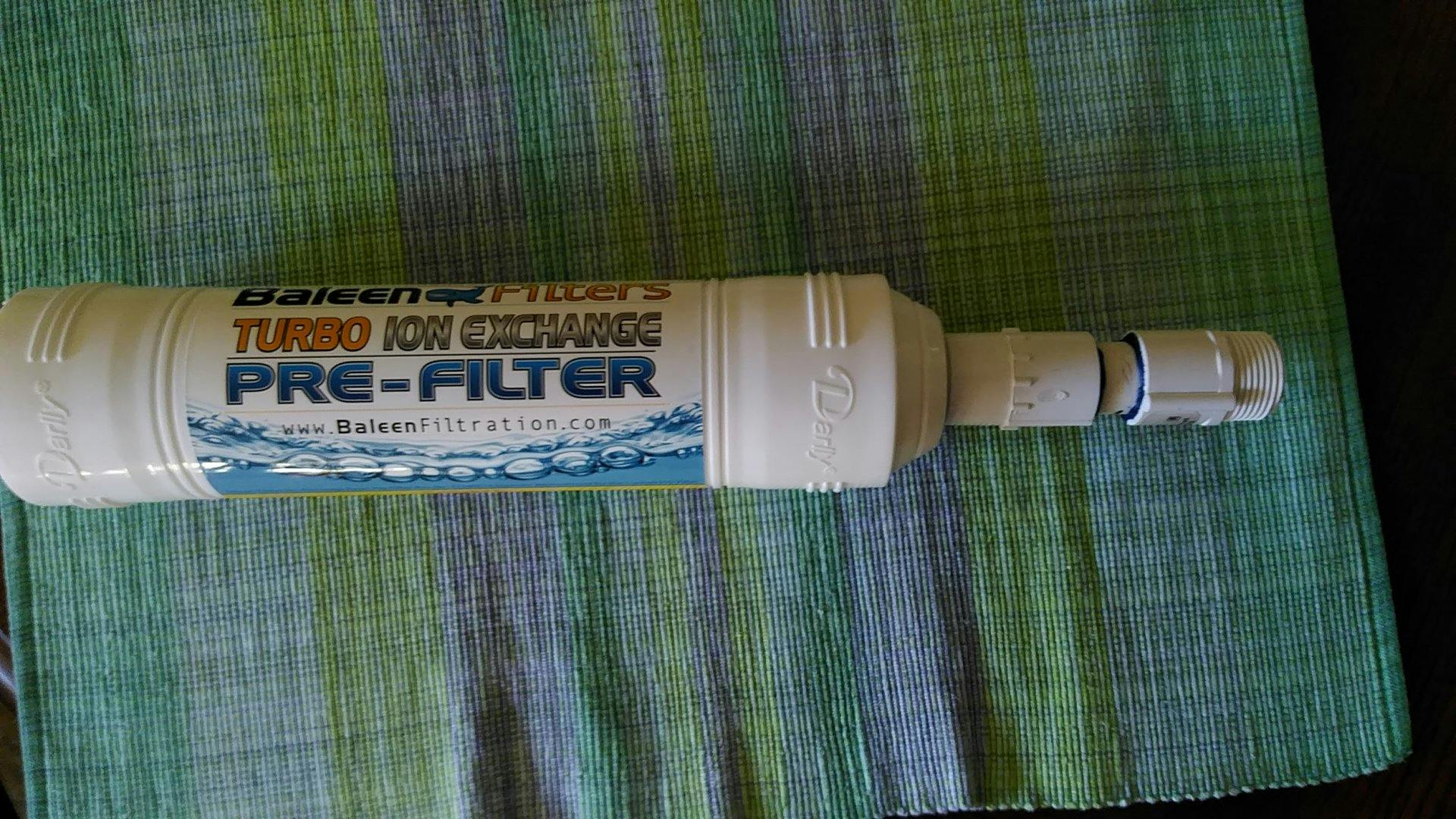 Turbo Ion Exchange PreFilter Hot Tub Water PreFilters AKIONPF